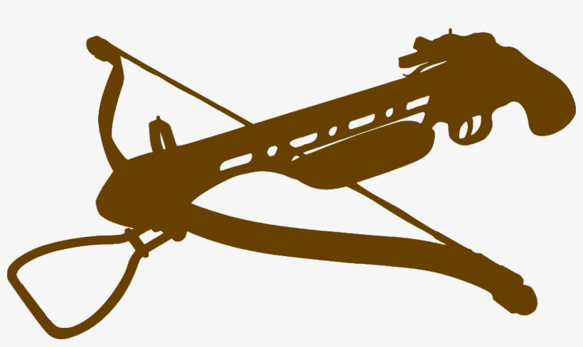 Silhouette Arme 10 Icons Png - Crossbow Silhouette Png, transparent png download