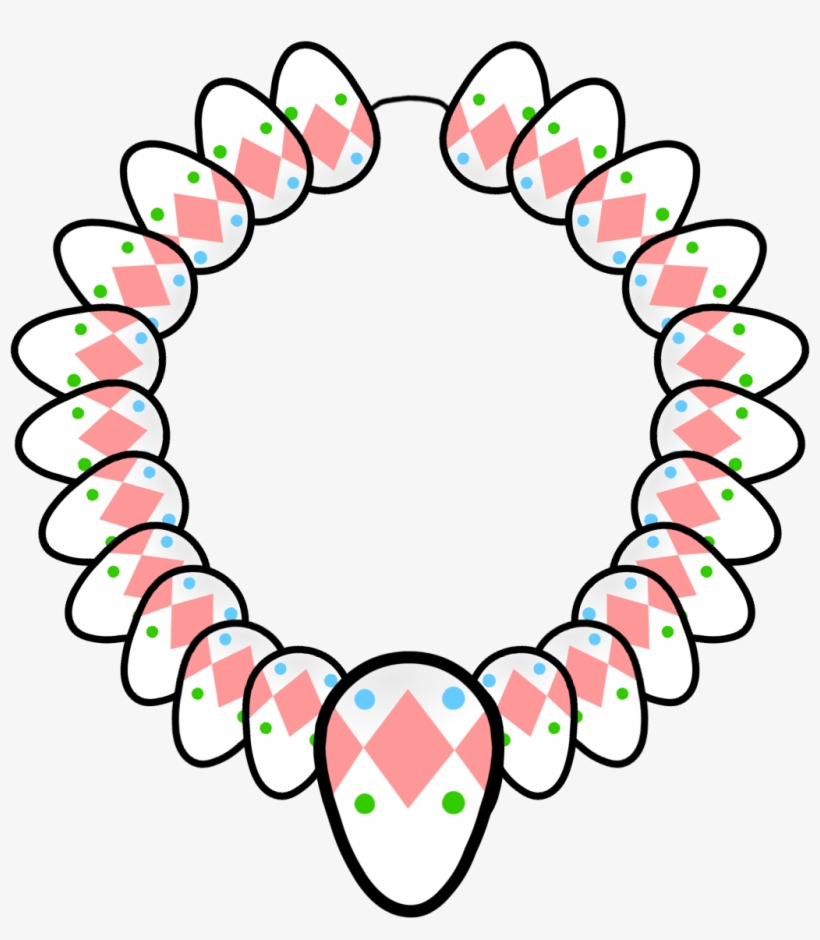 Easter Egg Lei - Circle, transparent png download