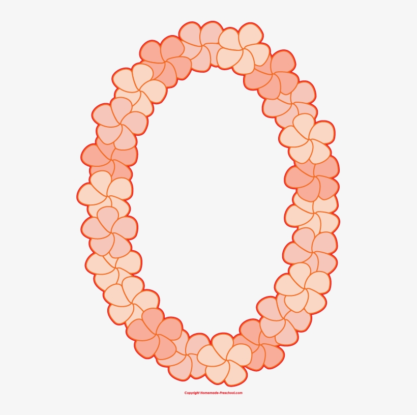 Hawaiian-lei 519×736 Pixels - Clipart Lei, transparent png download