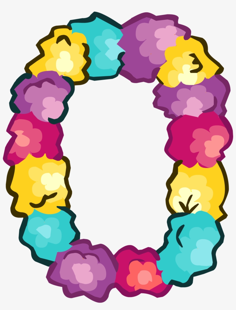 Island Lei Icon - Club Penguin Island Lei, transparent png download