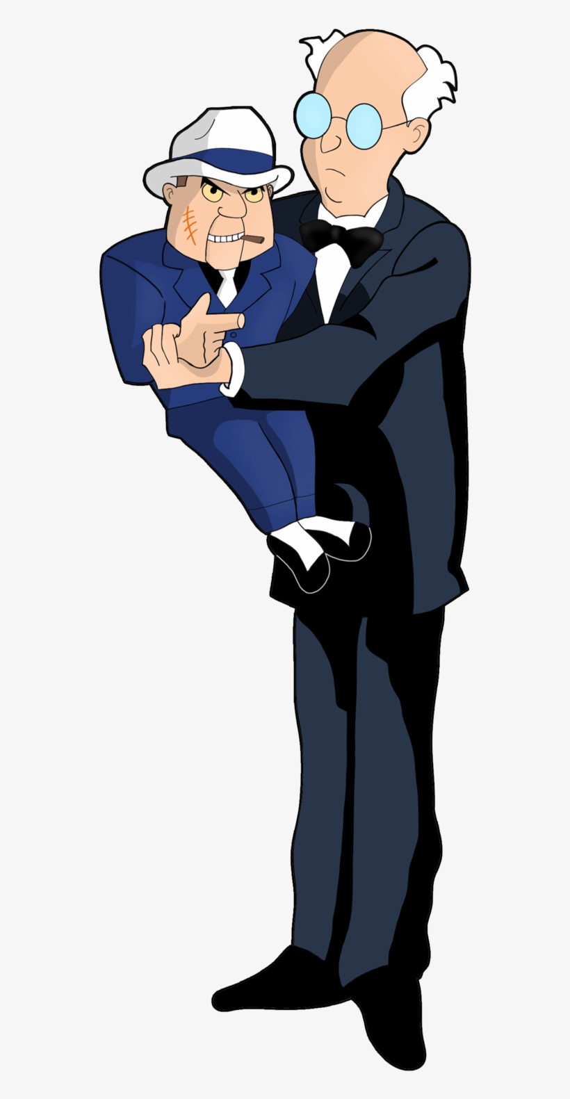 Ventriloquist And Scarface By Dawidarte On Deviantart - Dc Ventriloquist And Scarface Gif, transparent png download