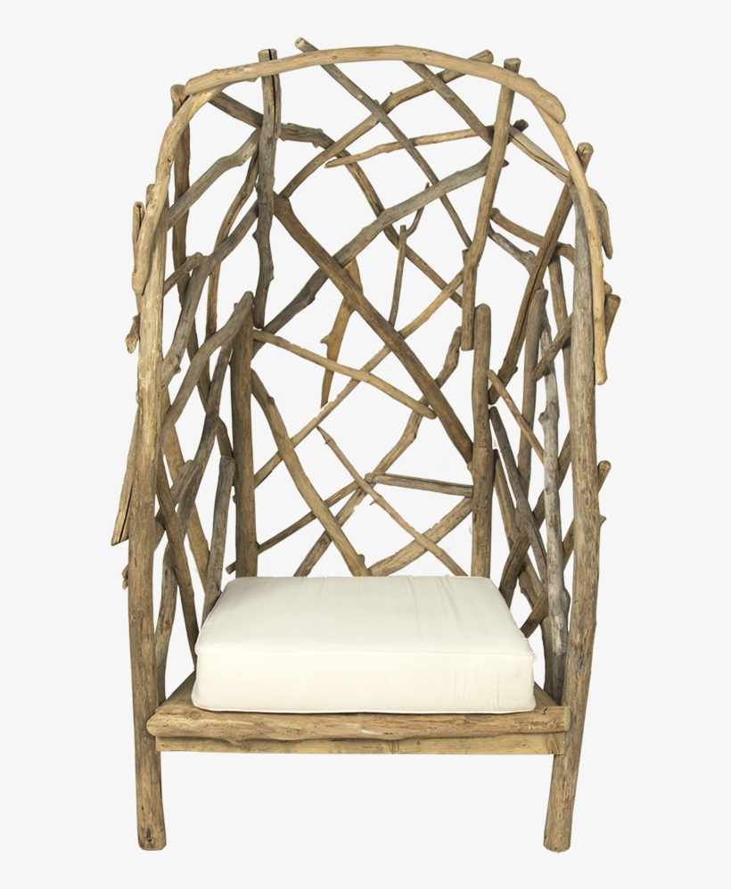 Nest Driftwood Chair, transparent png download