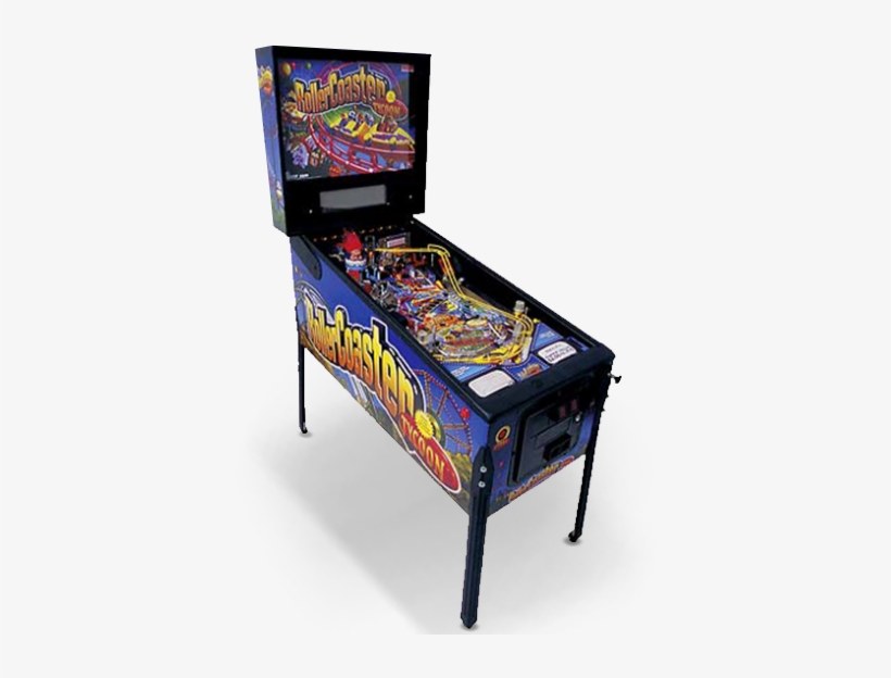 These Games Will Not Operate In Countries With 50 Cycle - Roller Coaster Pinball Machine, transparent png download