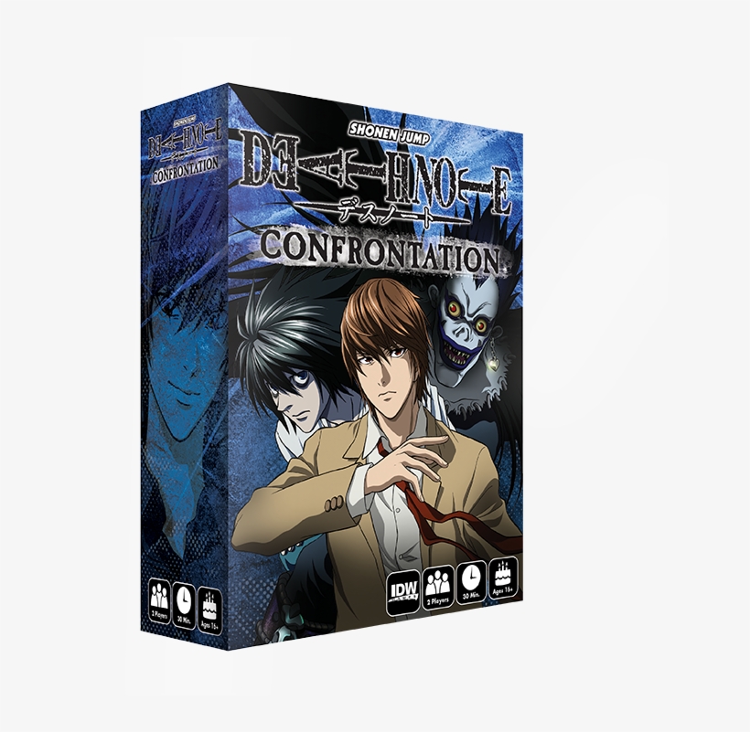 Death Note - Confrontation - Death Note Confrontation Board Game, transparent png download