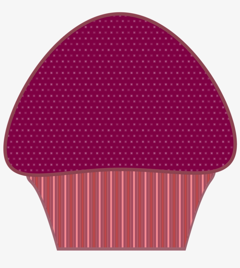 Purple Cupcake Clipart - Cupcake, transparent png download