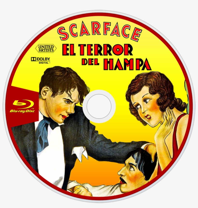 Scarface Bluray Disc Image - Scarface - Art Print - 12x18 Poster - 19.99, transparent png download