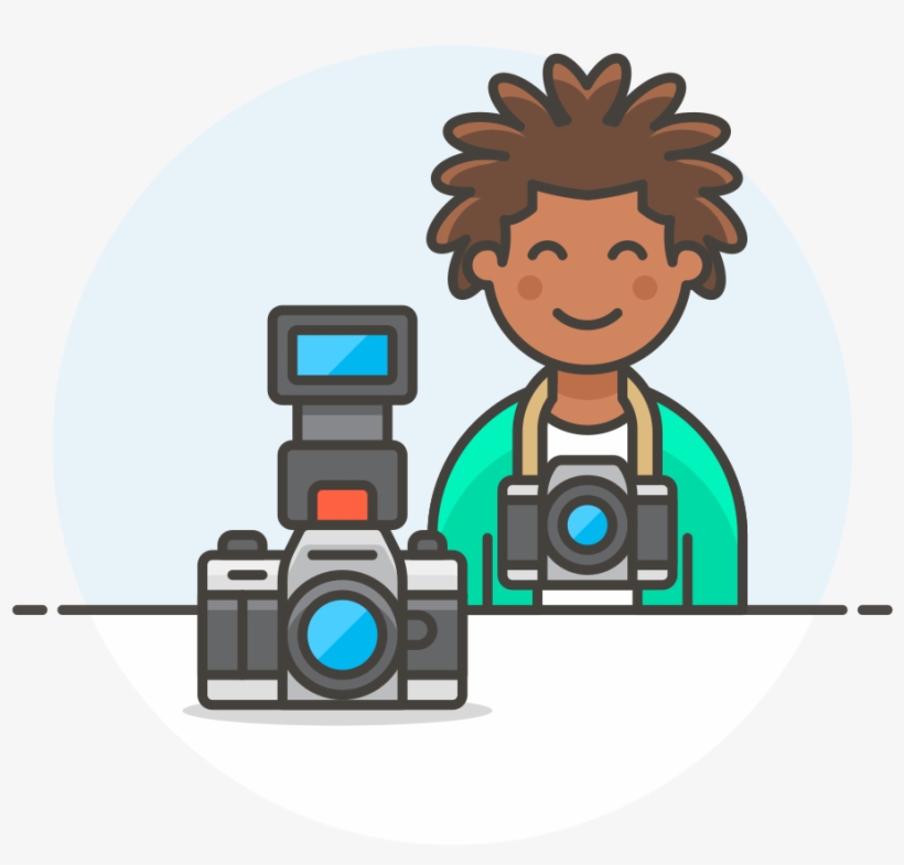 Download Svg Download Png - Photographer Png Icon, transparent png download