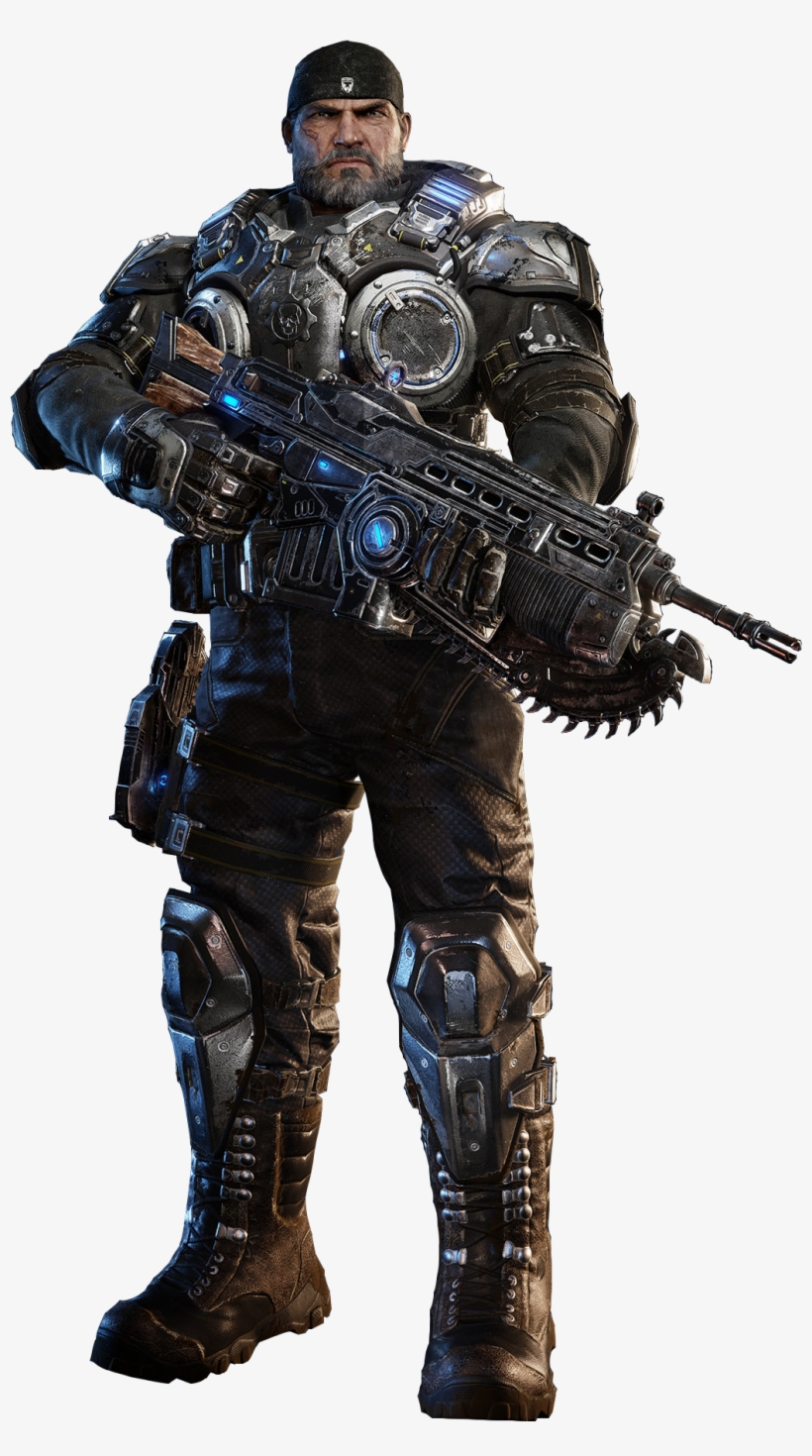 Marcus Fenix Png Photo - Gears Of War Personajes, transparent png download