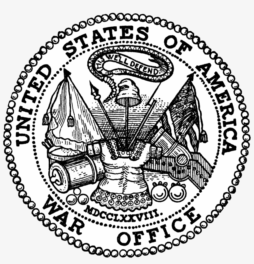 Seal Of The United States Department Of War - Department Of War Logo, transparent png download