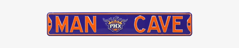 Phoenix Suns “man Cave” Authentic Street Sign - Man Cave Virginia Tech Steel Sign Wall Sign 36 X 6in, transparent png download