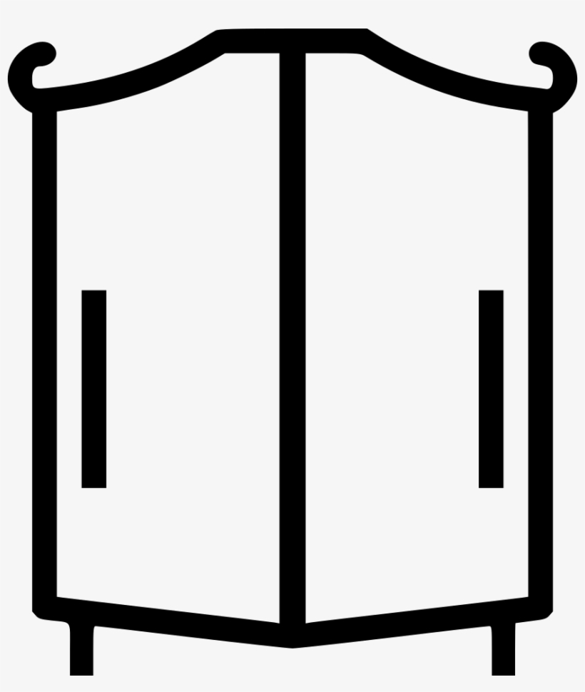 Png File - Wardrobe Cabinet Sketch Png, transparent png download