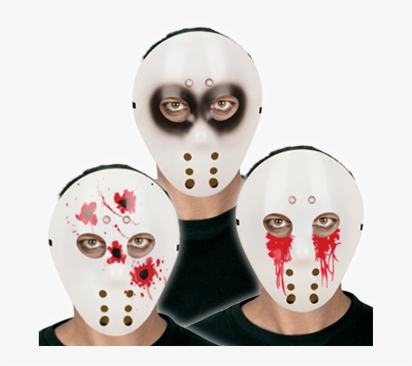 Horror Hockey Mask - Totally Ghoul Horror Hockey Halloween Mask-crying, transparent png download