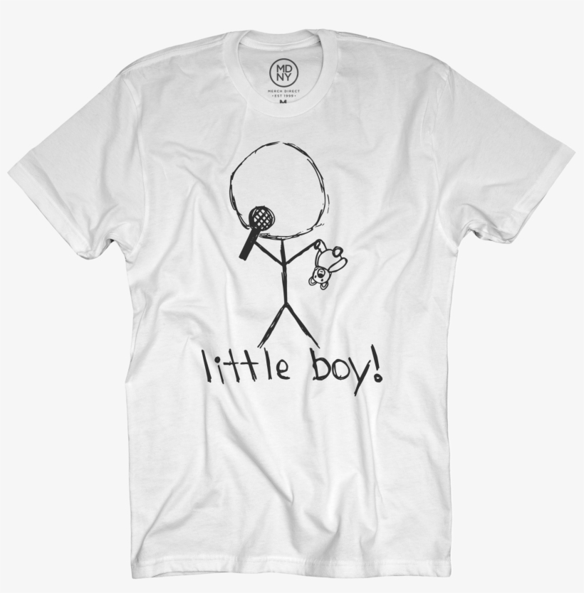 Little Boy White T-shirt $25 - T-shirt, transparent png download