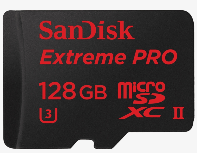 Sandisk Extreme Pro Microsdxc 128gb Uhs-ii - Micro Sd Sandisk Extreme 128gb, transparent png download