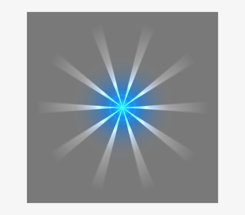 Los Rayos De Dios Blanco Y Azul - God Rays Png, transparent png download