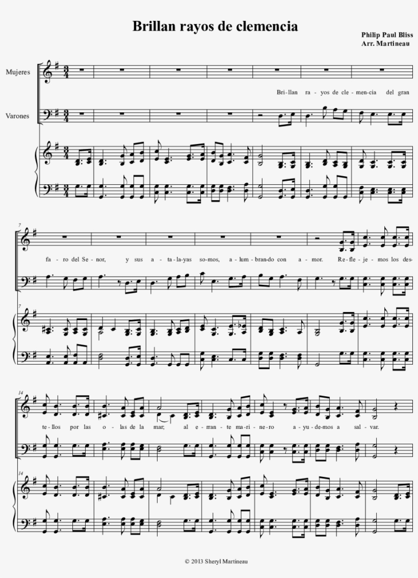 Sheet Music Picture - Venid A Cristo, transparent png download