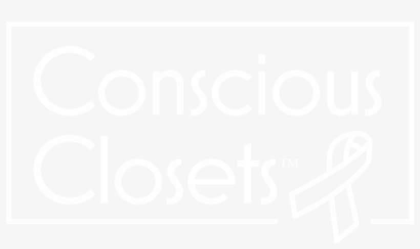 Conscious Closet Tm White - Calligraphy, transparent png download