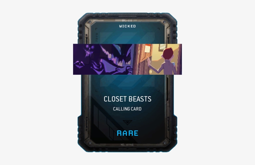 Closet Beasts Supply Drop Card Mwr - Closet, transparent png download