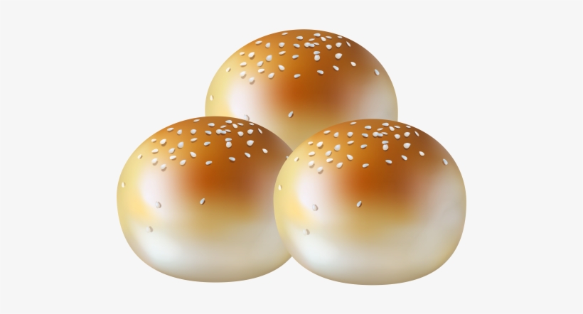 Burger Buns Png Clipart - Portable Network Graphics, transparent png download