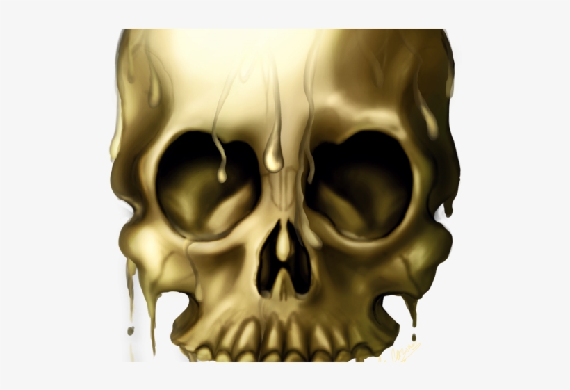 Skeleton Head Png Transparent Images - Clip Art, transparent png download