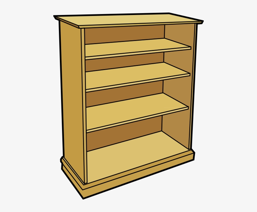 Closet - Bookshelf Clipart, transparent png download