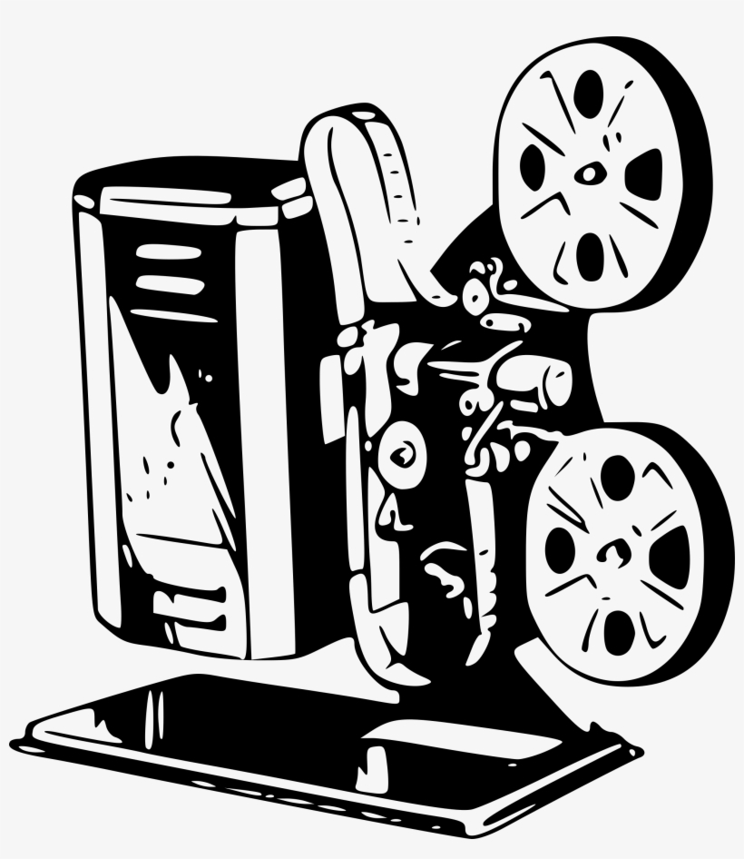 Movie Projector - Film Projector Clipart, transparent png download