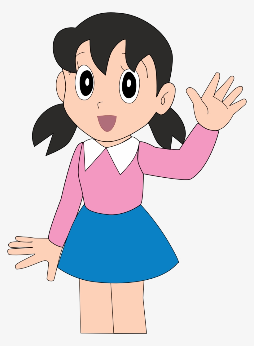 Shizuka Saludando By Minimoose1231-d6ttjt3 - Shizuka Images Hd, transparent png download