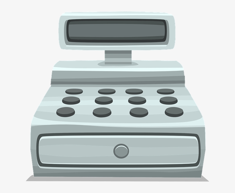 Cash Register Clipart - Cash Register Clipart Transparent, transparent png download