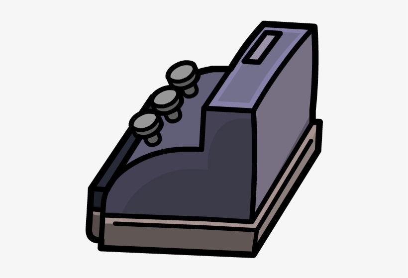 Rooms Pizza 2012 Cash Register - Club Penguin Cash Register, transparent png download