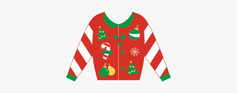 Royalty Free Library Sweaters Sticker Pack By Menard - Ugly Christmas Sweater Sticker, transparent png download
