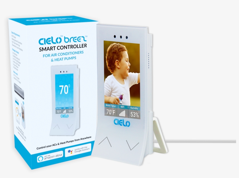 Cielo Breez Smart Ac Temperature Controller - Air Conditioning, transparent png download
