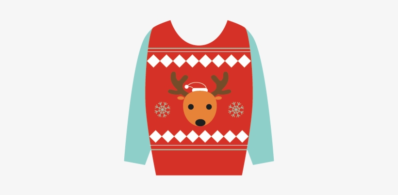 Ugly Christmas Sweaters Sticker Pack Messages Sticker-3 - Christmas Jumper, transparent png download