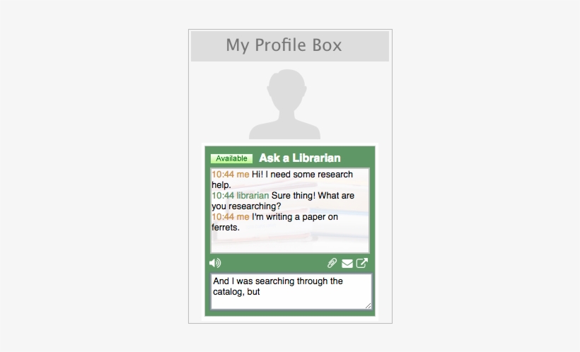 Embed Chat Boxes Into Your Libguides Pages Using Simple - Online Chat, transparent png download