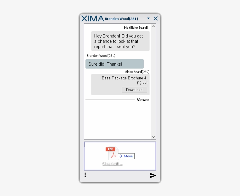 Transferring A File With The Chat Tool - Usability, transparent png download