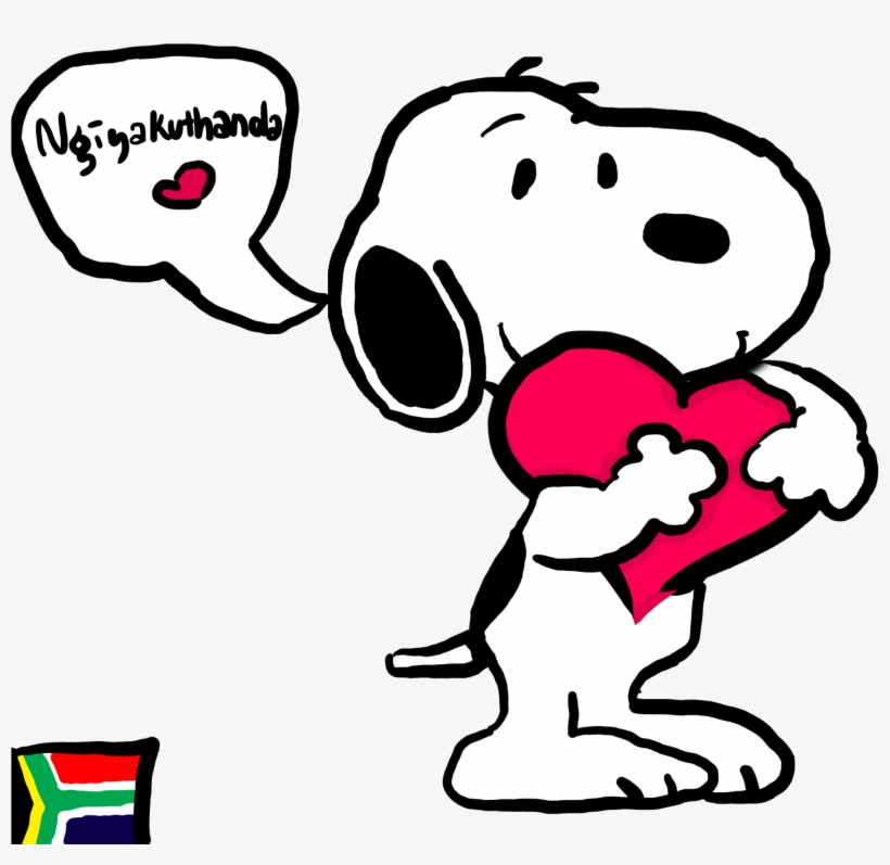 Snoopy Love Png - Frases Para Dedicar A Un Hermano, transparent png download