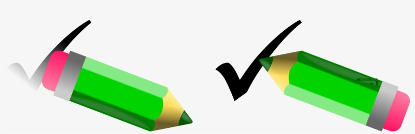 Png Library Library Collection Of Free Checked Chek - Check Uncheck With Pencil, transparent png download