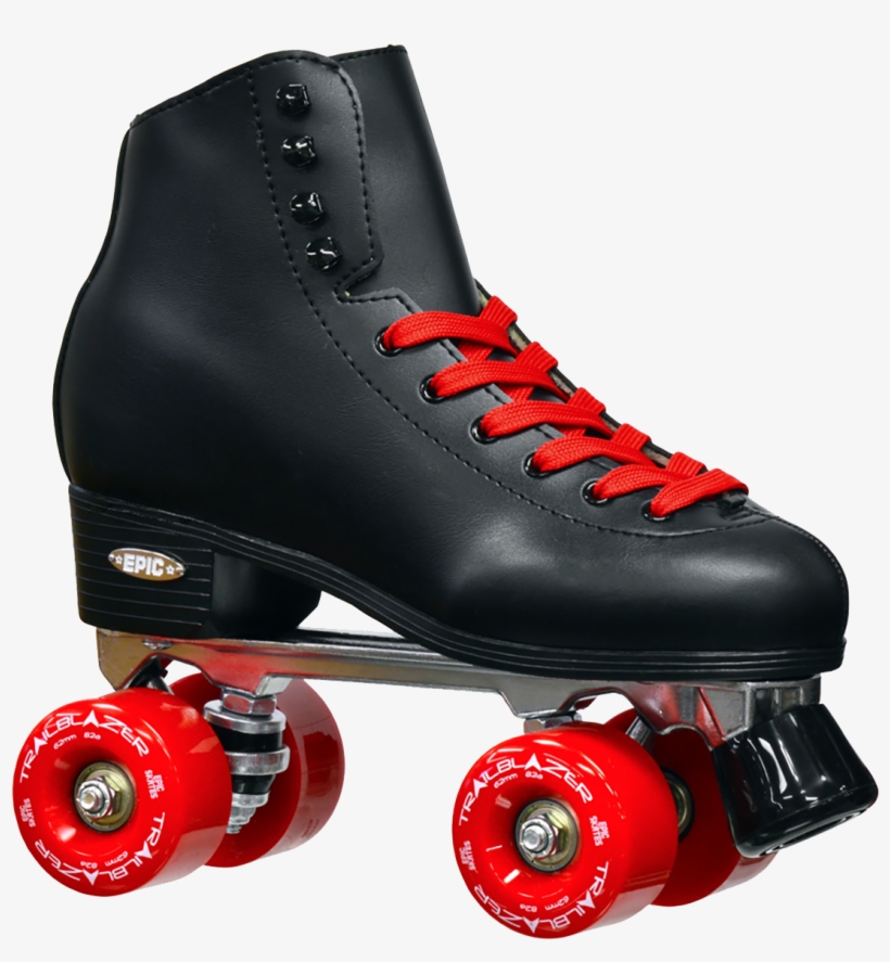 Classic - Black And Red Skates PNG Image | Transparent PNG Free ...