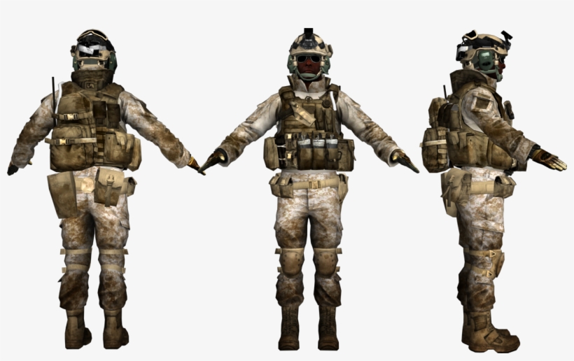 Battlefield 3 Assault Model, transparent png download