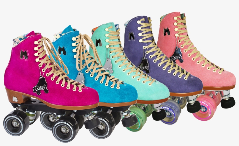 Roller Skate Transparent Image - Moxi Fuchsia Quad Roller Skates, transparent png download