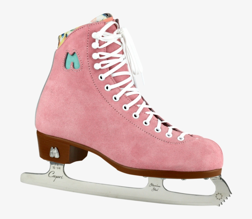 Ice Skating Boots Pink, transparent png download