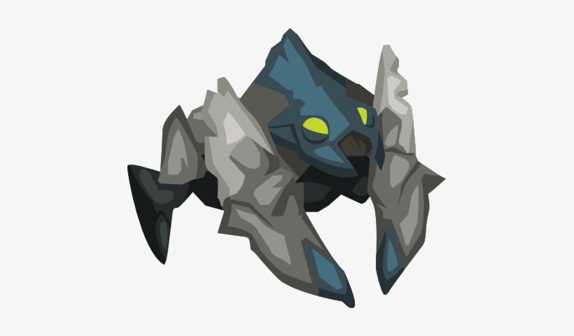 Battle Camp Monster Catalog Details For Cragcrab - Illustration, transparent png download