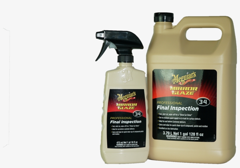 Meguiar's Final Inspection - M-3401 Final Inspection - 1 Gallon, transparent png download