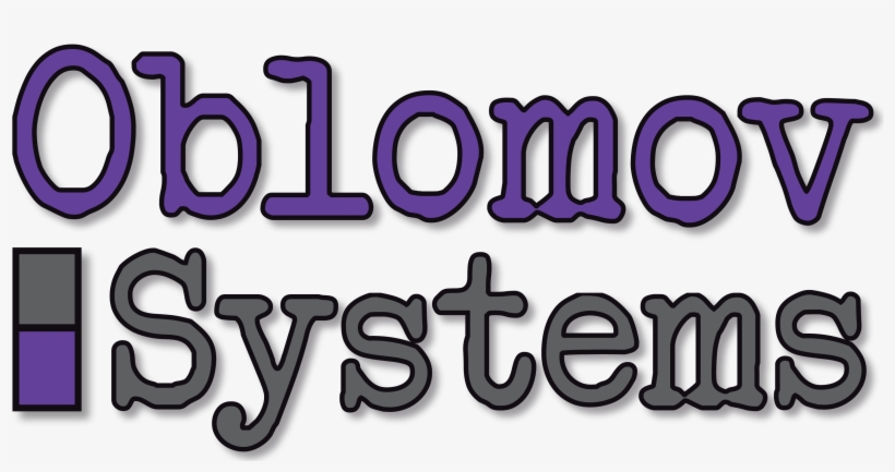 Oblomov Systems Is A One-person Software Company Based - Graphics, transparent png download
