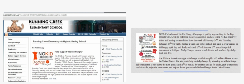 No Kid Hungry By Nkhelizabeth - No Kid Hungry, transparent png download