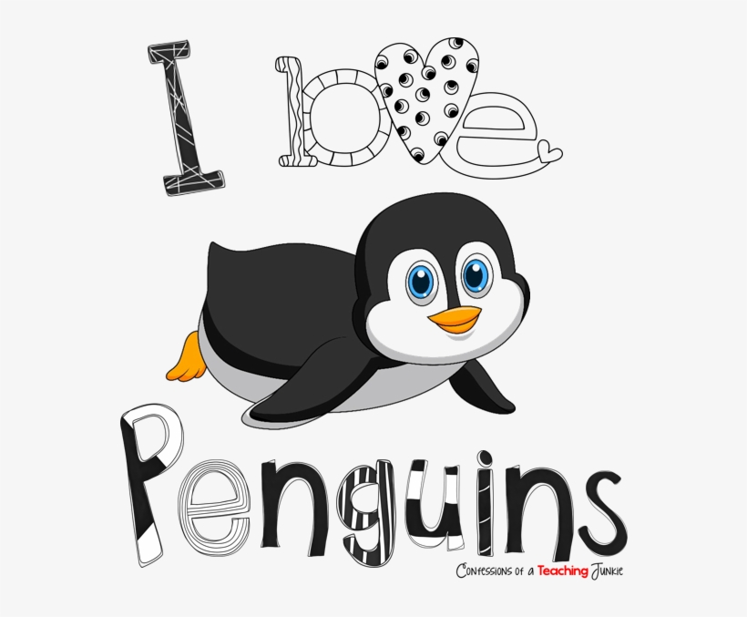 Penguins On Parade - Cartoon Penguin With Big Eyes, transparent png download