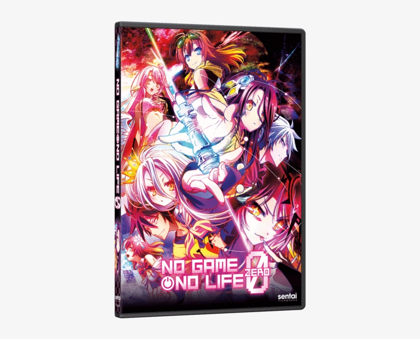 No Game, No Life Zero Dvd Front Cover - Game No Life Zero Cover Dvd, transparent png download