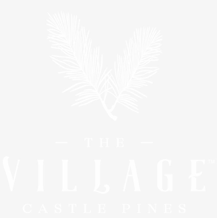 The Village Castle Pines White Logo - Wordpress Logo White Png, transparent png download