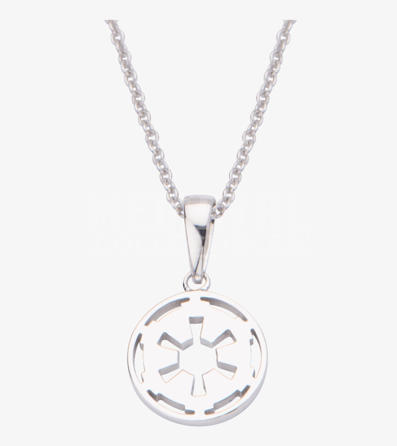 Womens Sterling Silver Galactic Empire Necklace - Golden Necklace Hip Hop, transparent png download