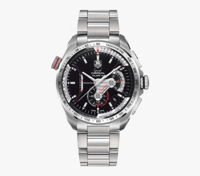 Tag Heuer Grand Carrera Calibre 36 Rs Automatic Mens - Tag Heuer Grand Carrera Calibre 36 Rs Mens Watch Cav5115.ft6019, transparent png download