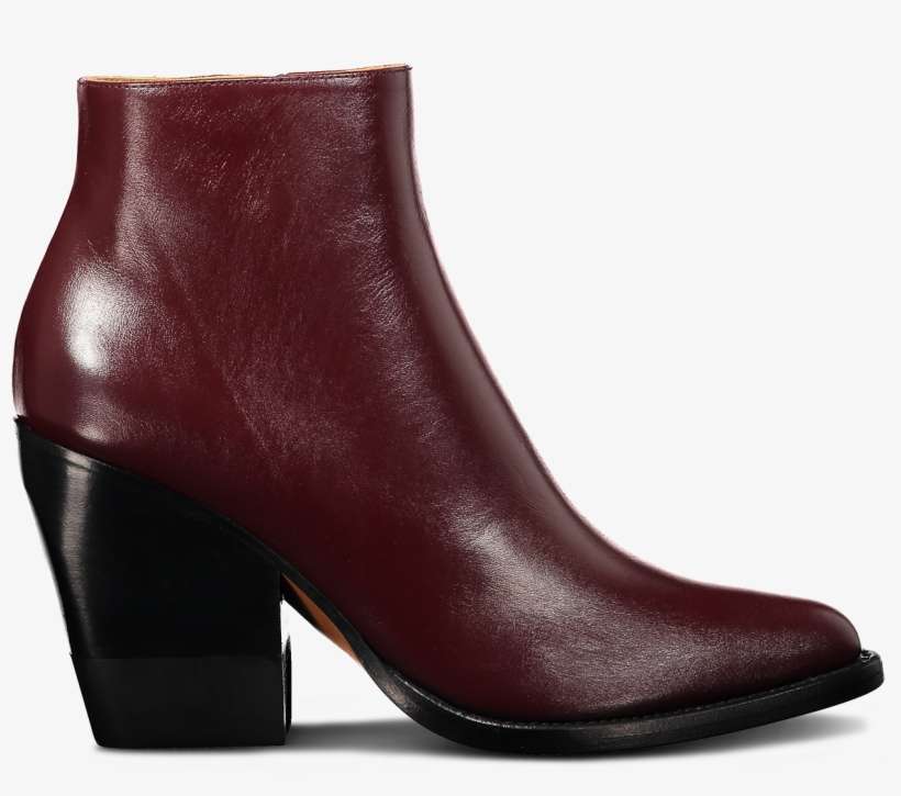 Rylee Bootie In Deep Purple - Chelsea Boot, transparent png download